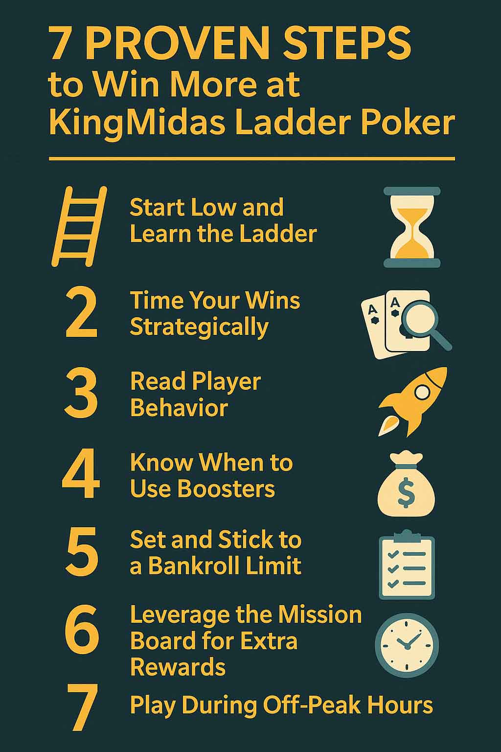 KingMidas Ladder Poker